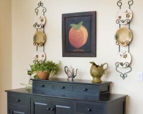 13-10 Wood : Maple; Paint Color : Pitch Black Milk Paint; Door Style : Old Cupboard; Face Frame : Square Inset