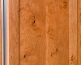 44-09 Wood : Wild Cherry; Finish : Nutmeg; Door Style : Old Cupboard; Face Frame : Square Inset