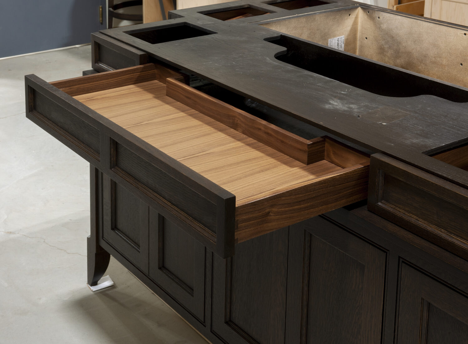 Island Setup - Crown Point Cabinetry